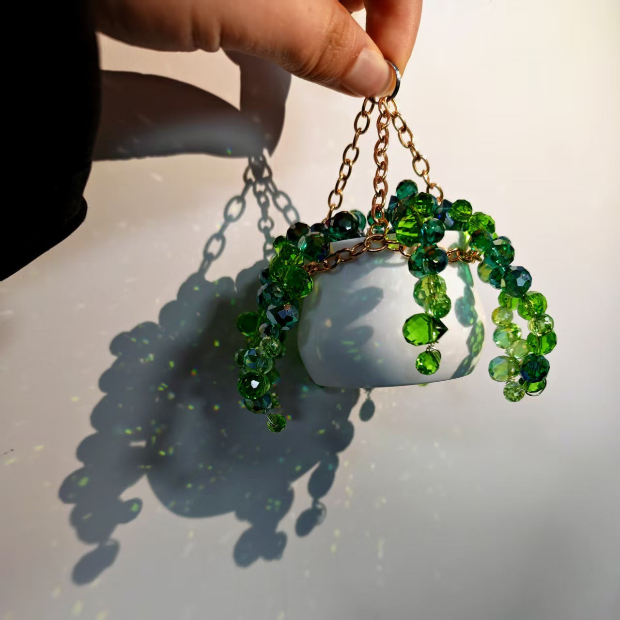 Hand-Cut Glass Crystal Prism: The Authentic Rainbow Maker