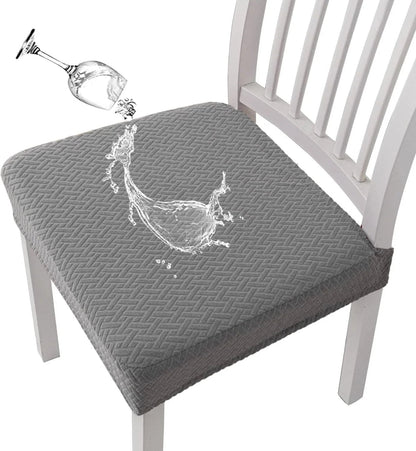 🎅🔥 Waterproof Jacquard Chair Covers! Durable. Stylish & Easy-Clean 🪑✨