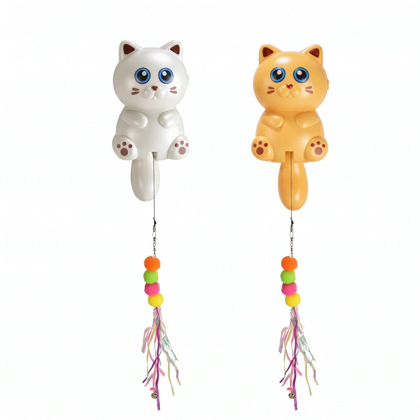 Electric cat teaser rope with bells