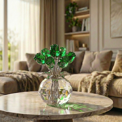 ✨🌹Crystal Colorful Rose Flower