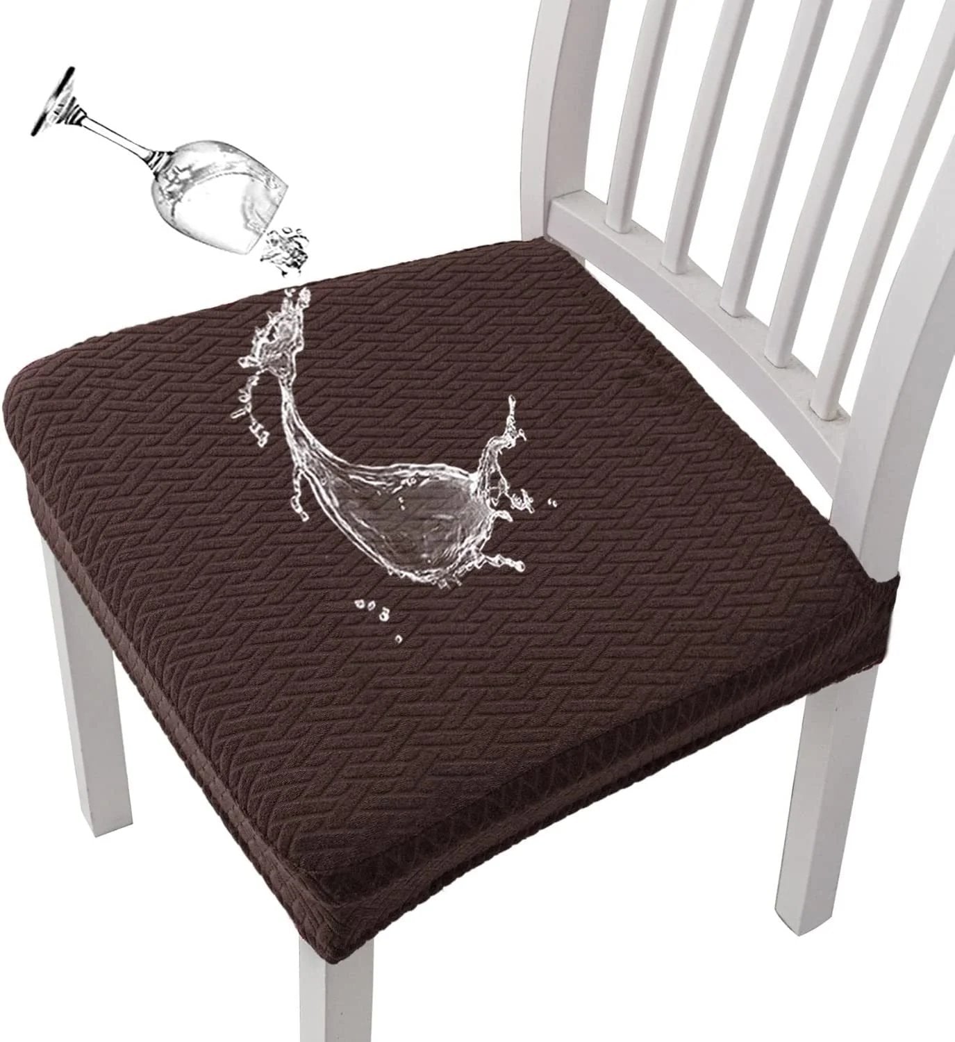 🎅🔥 Waterproof Jacquard Chair Covers! Durable. Stylish & Easy-Clean 🪑✨